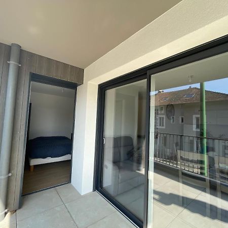 Appartement T2 Avec Parking Thonon-les-Bains Esterno foto